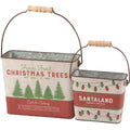 Santaland Bucket Set