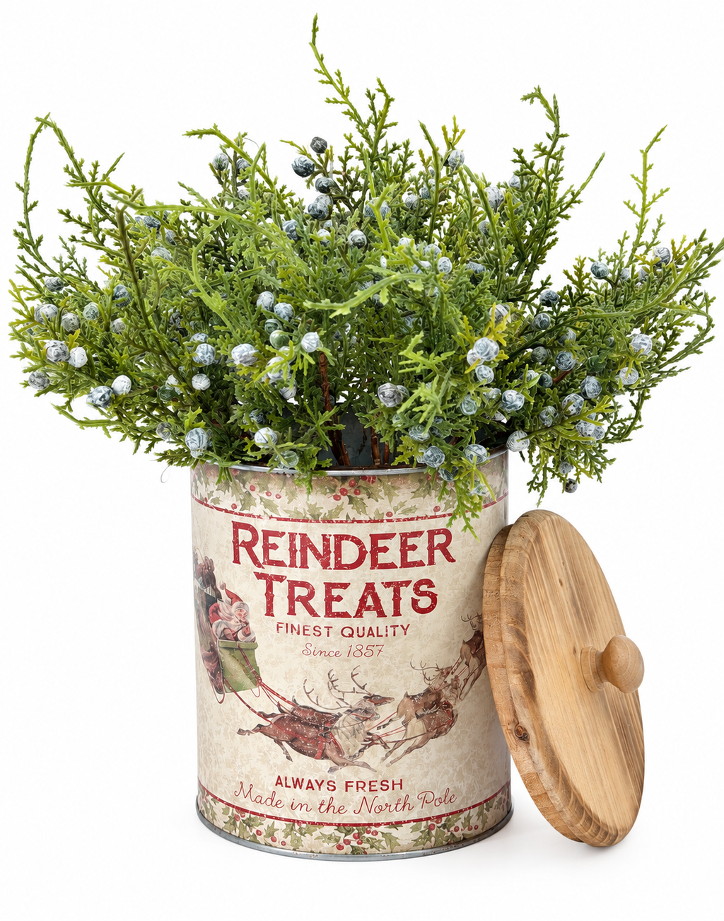 Reindeer Treats Canister