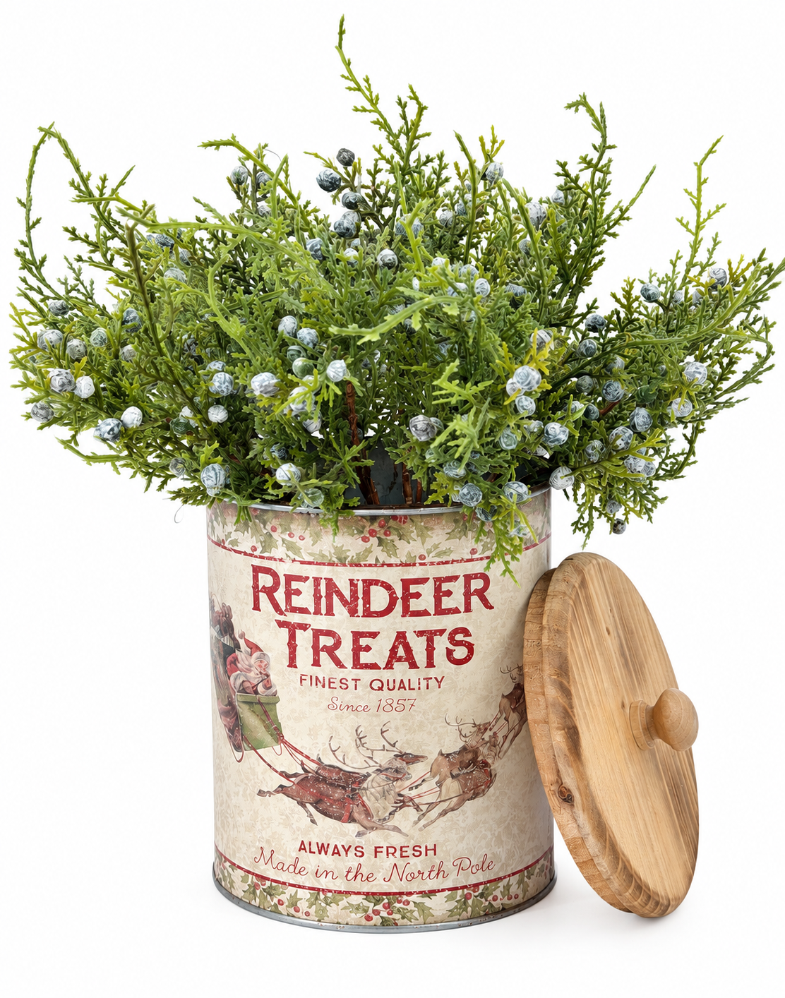 Reindeer Treats Canister