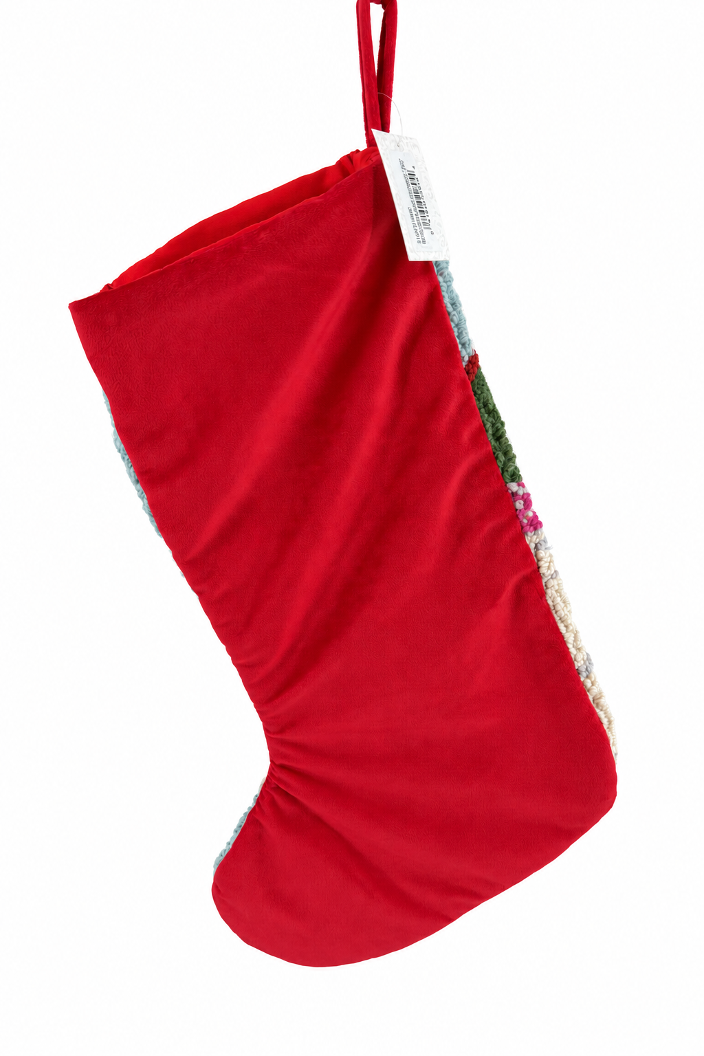 Retro Santa Hook Stocking