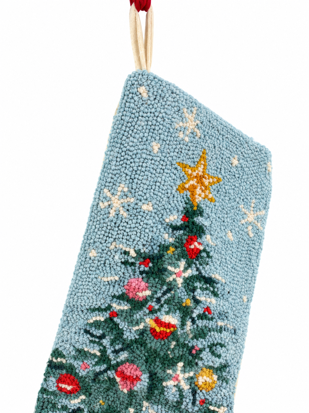 Holiday Christmas Tree Hook Stocking