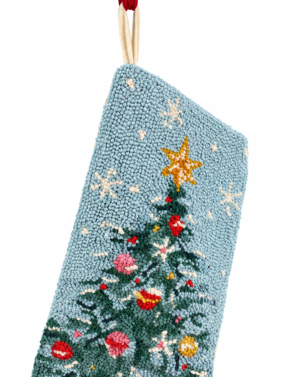 Holiday Christmas Tree Hook Stocking