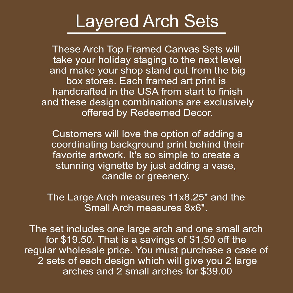 Layered Set Village Santa Canvas Art