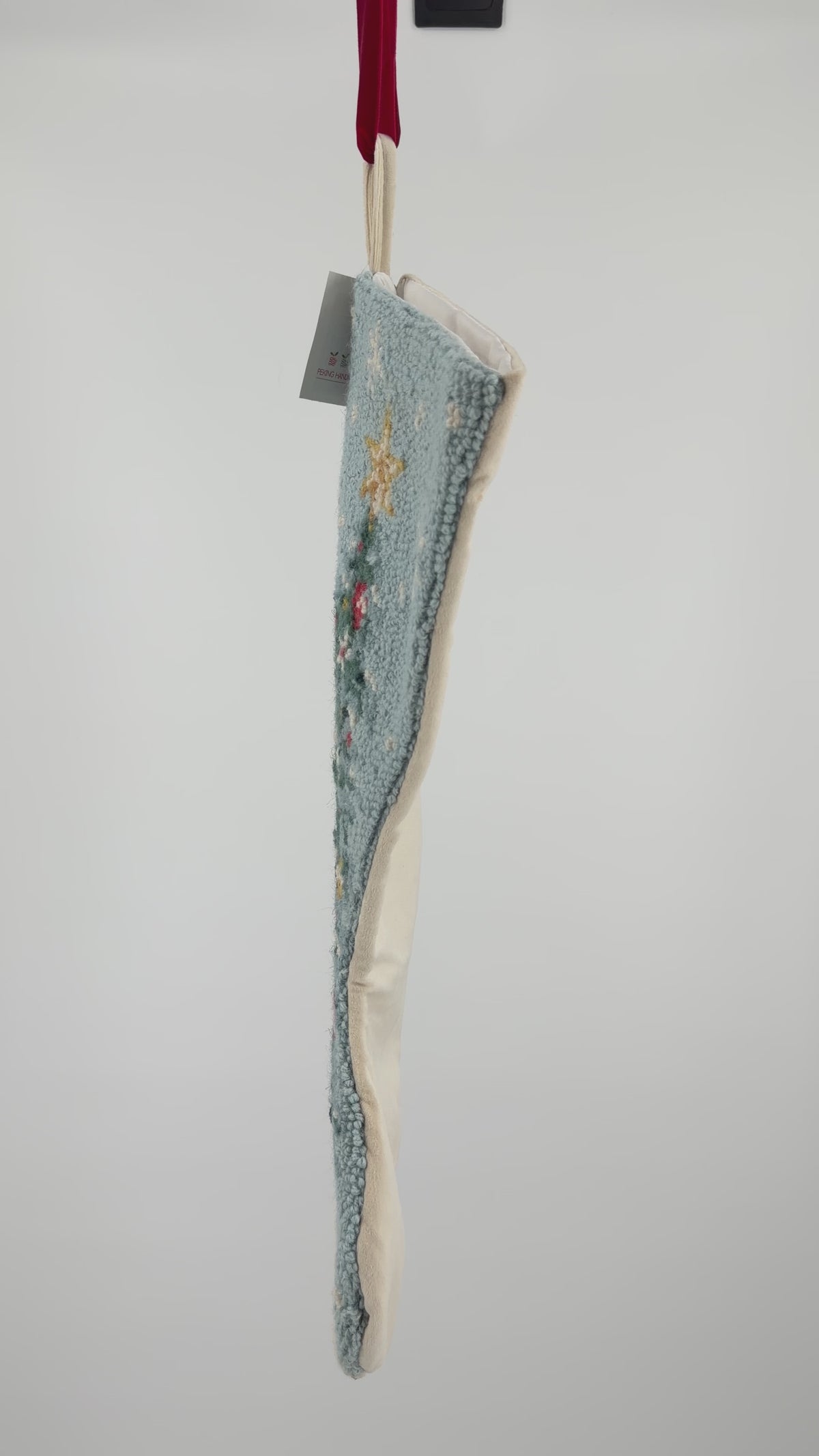 Holiday Christmas Tree Hook Stocking